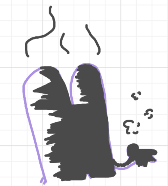 A panel from What's The Point, episode five of the Board Boards object show by Furretwalk/WalkingFurret.